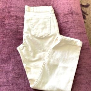Old Navy white denim
